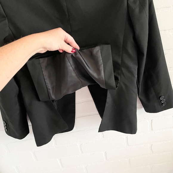Michael Kors Boy’s Blazer Black Formal Back to school Sz 12R - Picture 11 of 14